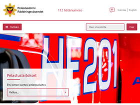 'pelastustoimi.fi' screenshot