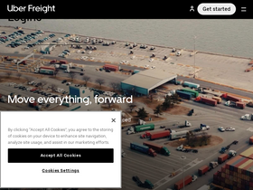 'uberfreight.com' screenshot