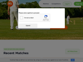 'crichq.com' screenshot