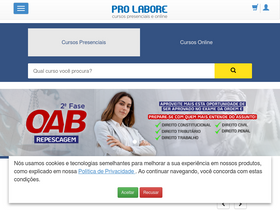 'prolabore.com.br' screenshot