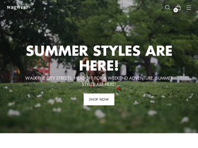 'wagwear.com' screenshot