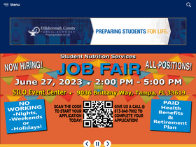 'hillsboroughschools.org' screenshot