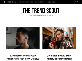'thetrendscout.com' screenshot