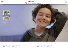 'ucsfbenioffchildrens.org' screenshot