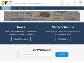 'pcgsasia.com' screenshot