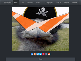 'zloemu.net' screenshot