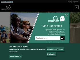 'walthamforest.gov.uk' screenshot