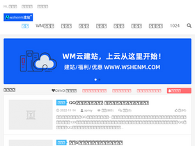 'wshenm.com' screenshot