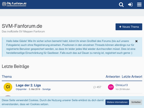 'svm-fanforum.de' screenshot