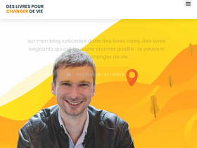 'des-livres-pour-changer-de-vie.com' screenshot