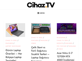 'cihaz.tv' screenshot