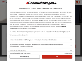 '12gebrauchtwagen.de' screenshot