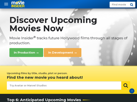 'movieinsider.com' screenshot