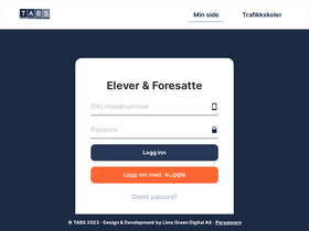 'tabs.no' screenshot