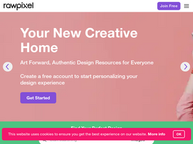 'rawpixel.com' screenshot