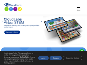 'cloudlabs.us' screenshot