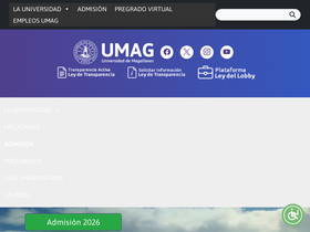 'umag.cl' screenshot