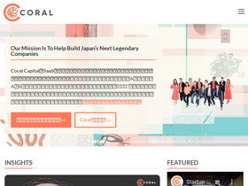 'coralcap.co' screenshot