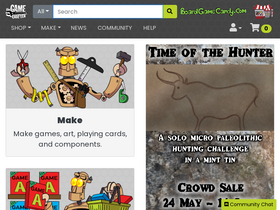 'thegamecrafter.com' screenshot