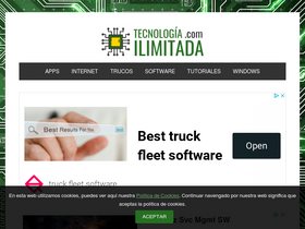 'tecnologiailimitada.com' screenshot