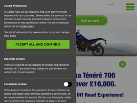 'carolenash.com' screenshot