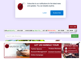 'sokodirectory.com' screenshot
