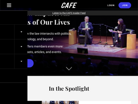 'cafe.com' screenshot