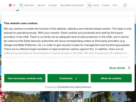 'waldviertel.at' screenshot