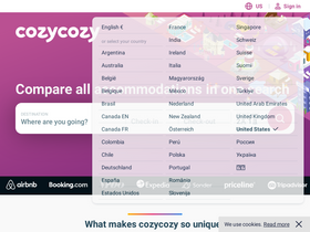 'cozycozy.com' screenshot