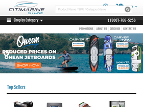 'citimarinestore.com' screenshot