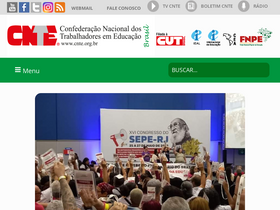 'cnte.org.br' screenshot
