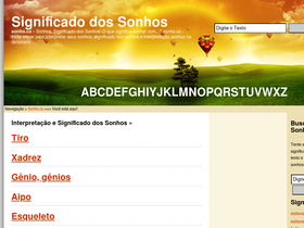 'sonho.co' screenshot