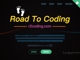'r2coding.com' screenshot