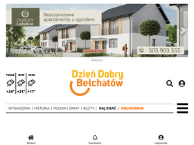 'ddbelchatow.pl' screenshot