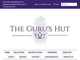thegurushut.com homepage screenshot