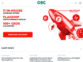 'gbc-time.com' screenshot