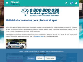 'piscines-online.com' screenshot