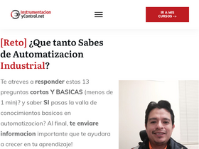 'instrumentacionycontrol.net' screenshot