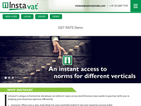 'salestaxindia.com' screenshot