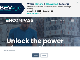 'encompass8.com' screenshot