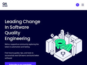 'theqalead.com' screenshot