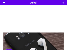 'vuivuicongnghe.com' screenshot