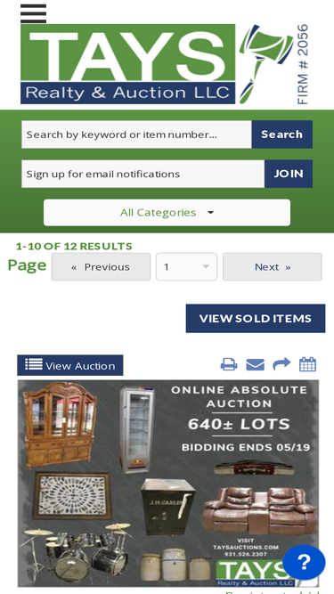 taysauctions.com