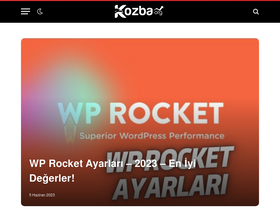 'kozba.org' screenshot