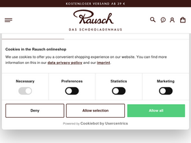 'rausch.de' screenshot