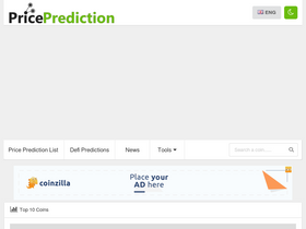 'priceprediction.net' screenshot