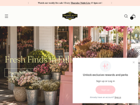 thedressingroomboutique.com homepage screenshot