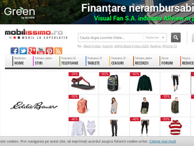 'mobilissimo.ro' screenshot