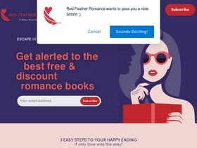 'redfeatherromance.com' screenshot