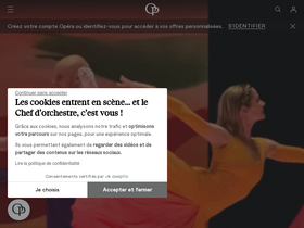 'operadeparis.fr' screenshot